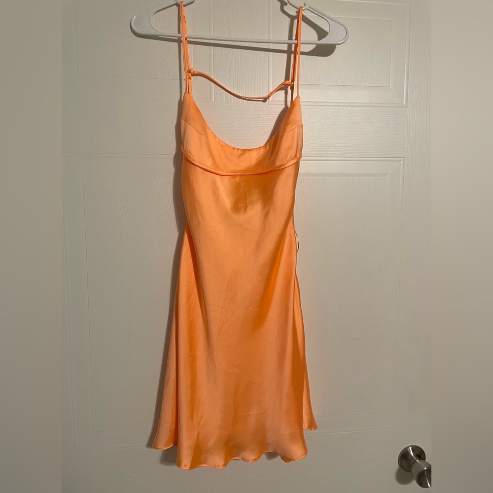 ZARA Satin Mini Dress